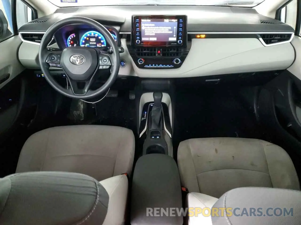 8 fotografías del automóvil dañado JTDEAMDE3N3002900 TOYOTA COROLLA 2022