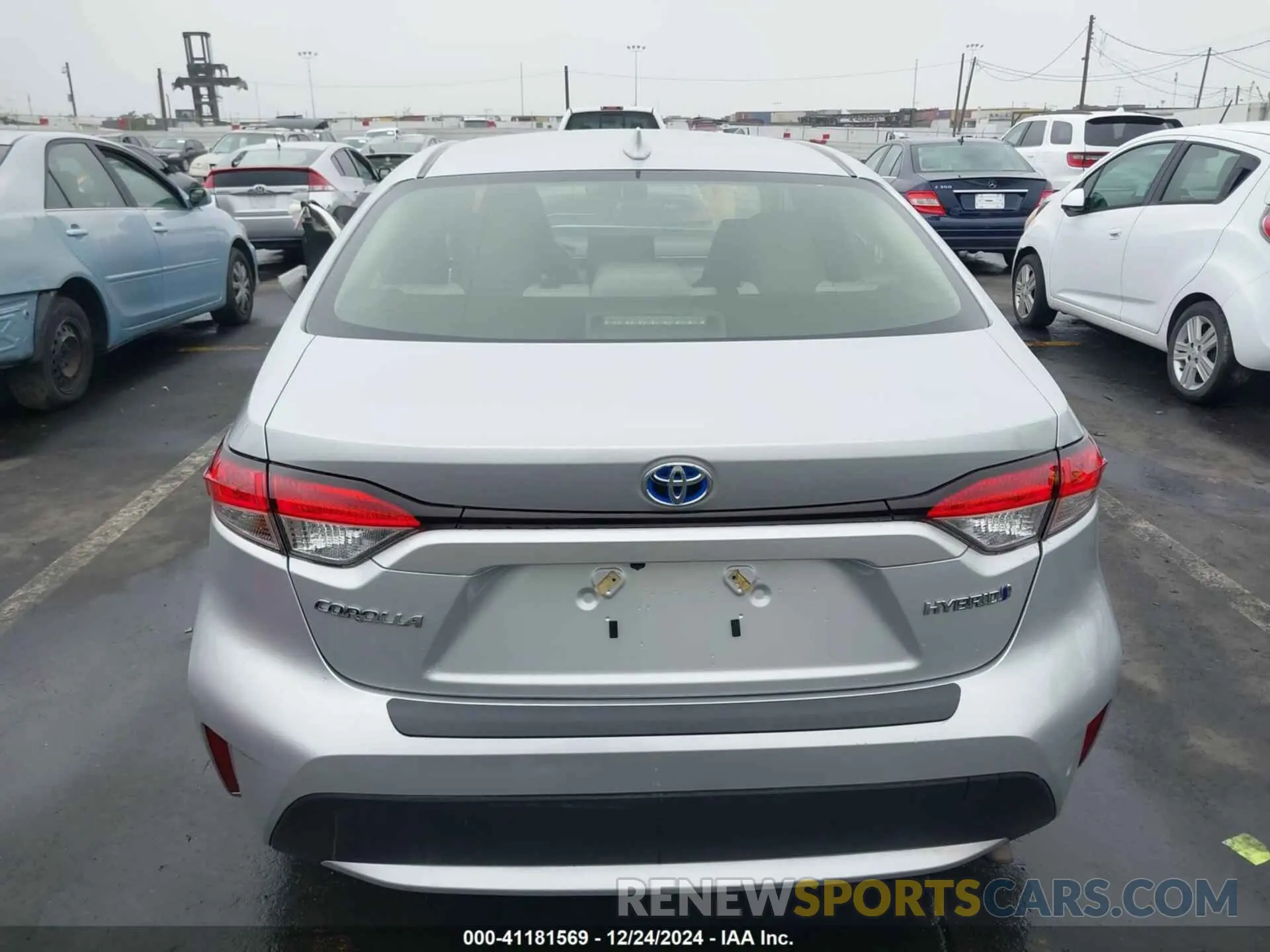 16 fotografías del automóvil dañado JTDEAMDE3N3004887 TOYOTA COROLLA 2022