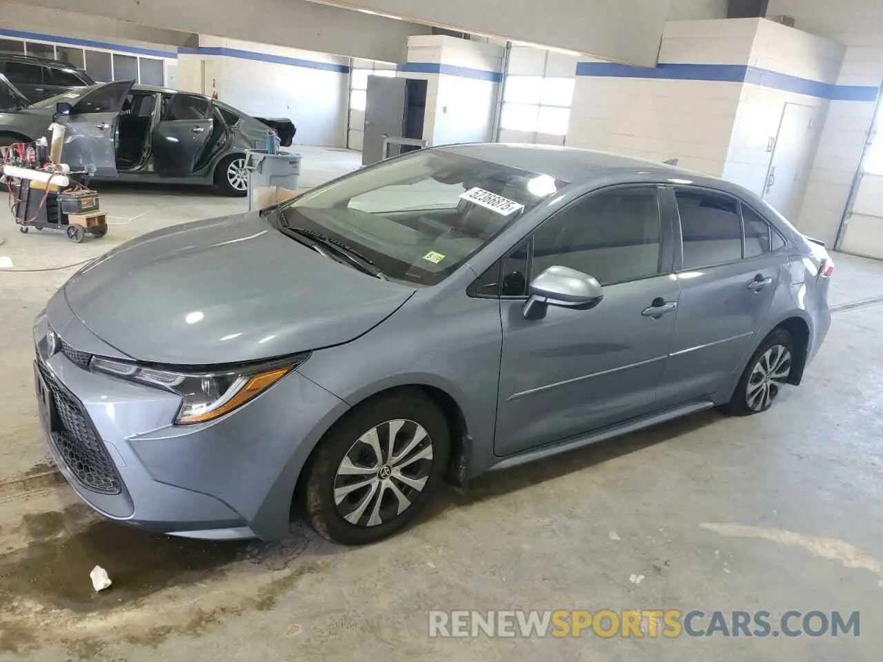 1 fotografías del automóvil dañado JTDEAMDE3N3008986 TOYOTA COROLLA 2022