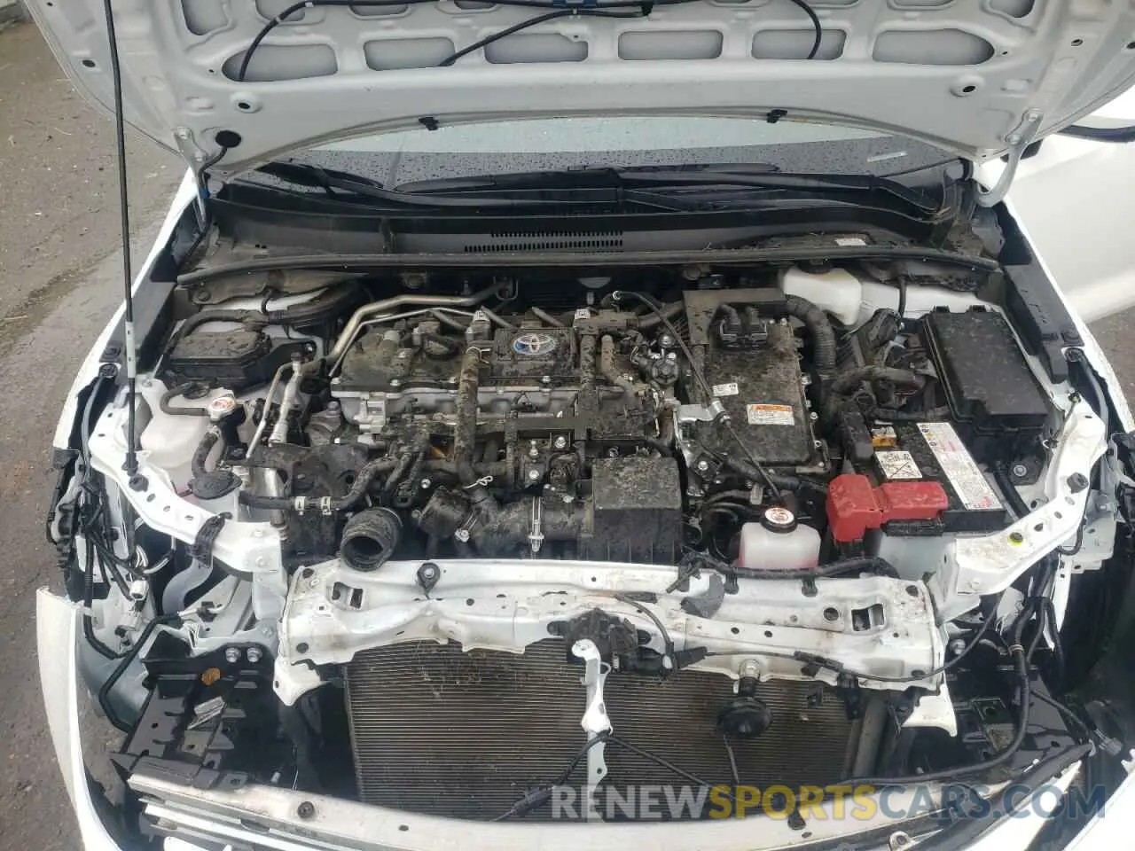 11 fotografías del automóvil dañado JTDEAMDE3N3012231 TOYOTA COROLLA 2022