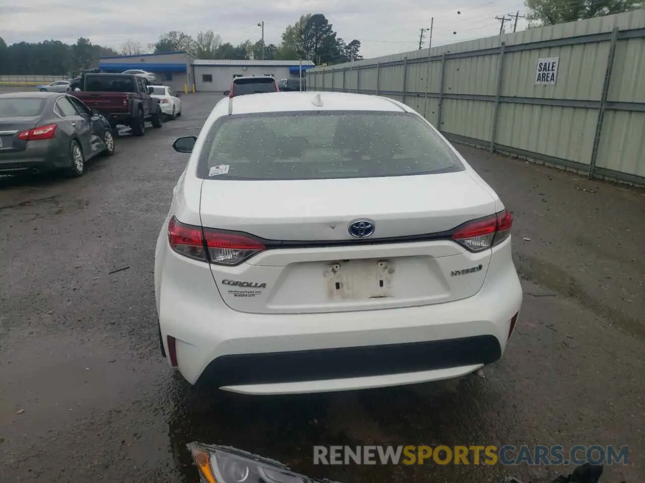6 fotografías del automóvil dañado JTDEAMDE3N3012231 TOYOTA COROLLA 2022