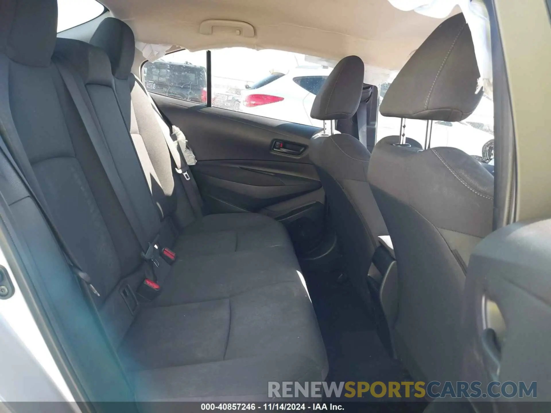 8 fotografías del automóvil dañado JTDEAMDE3NJ039151 TOYOTA COROLLA 2022