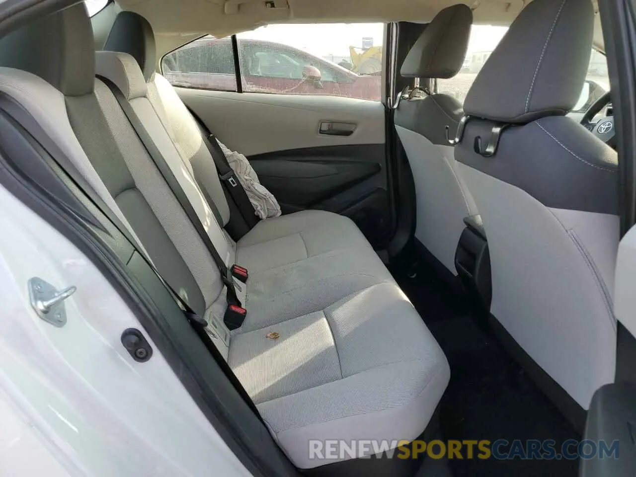 10 fotografías del automóvil dañado JTDEAMDE3NJ040056 TOYOTA COROLLA 2022