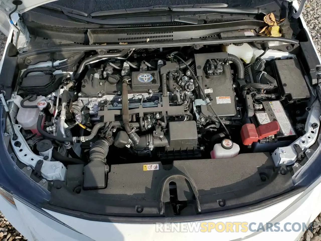 11 fotografías del automóvil dañado JTDEAMDE3NJ040056 TOYOTA COROLLA 2022