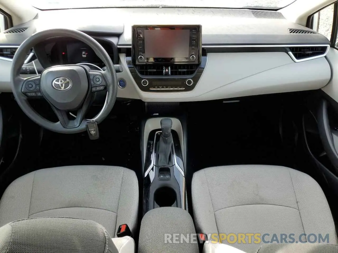 8 fotografías del automóvil dañado JTDEAMDE3NJ040056 TOYOTA COROLLA 2022