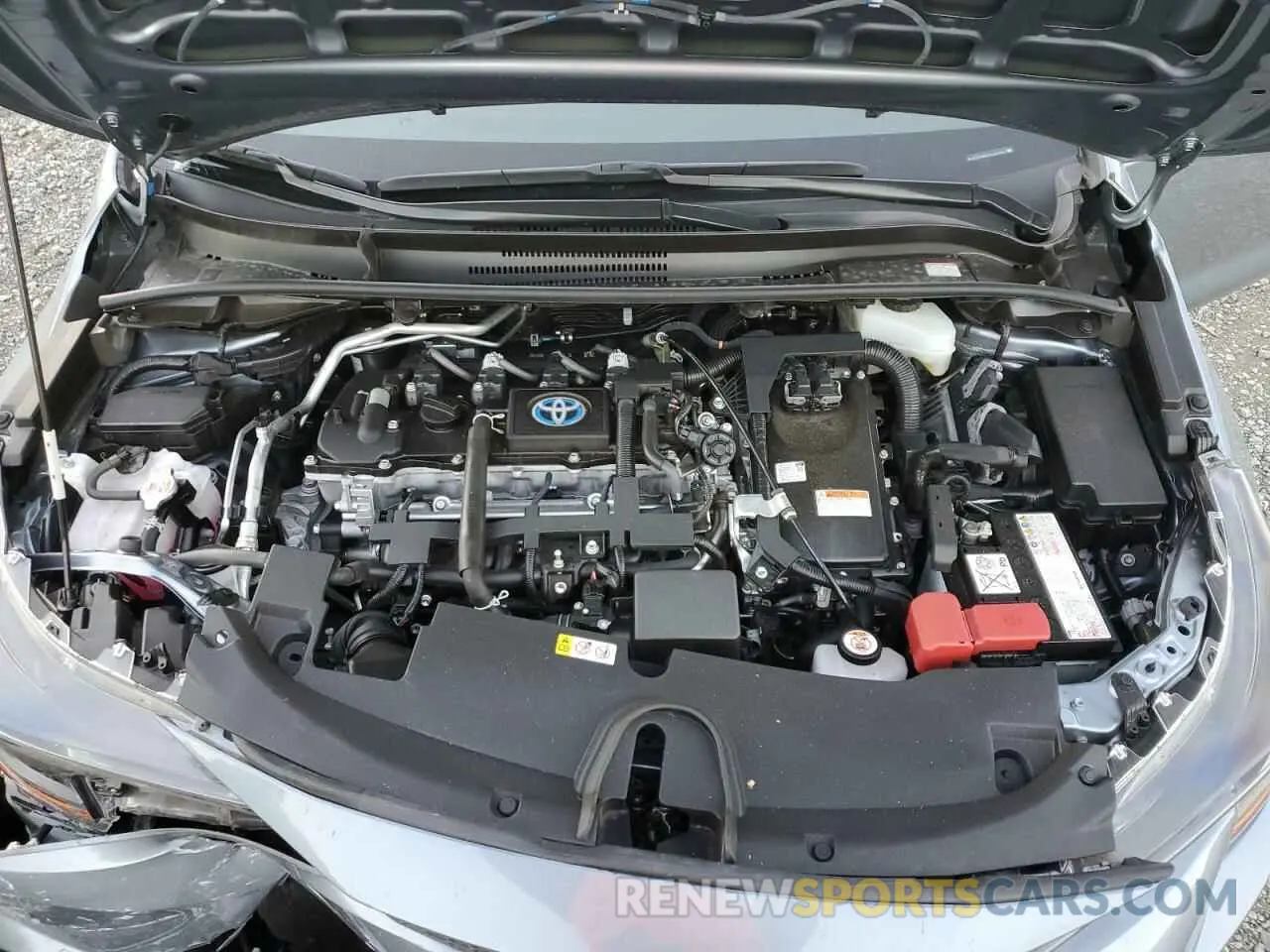 11 fotografías del automóvil dañado JTDEAMDE3NJ042907 TOYOTA COROLLA 2022