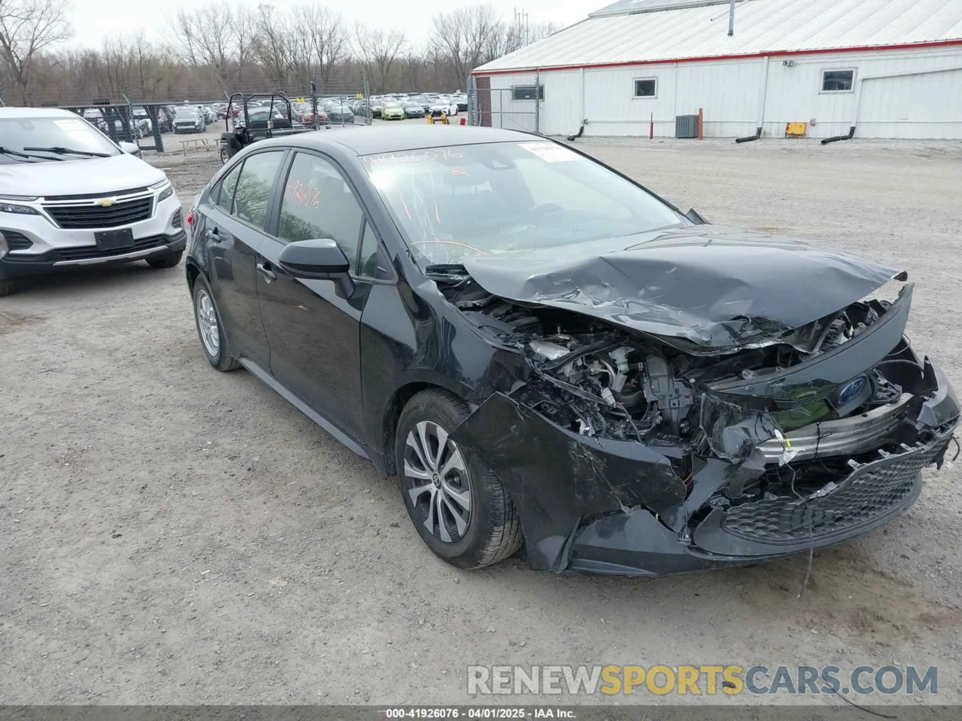 1 fotografías del automóvil dañado JTDEAMDE3NJ055155 TOYOTA COROLLA 2022