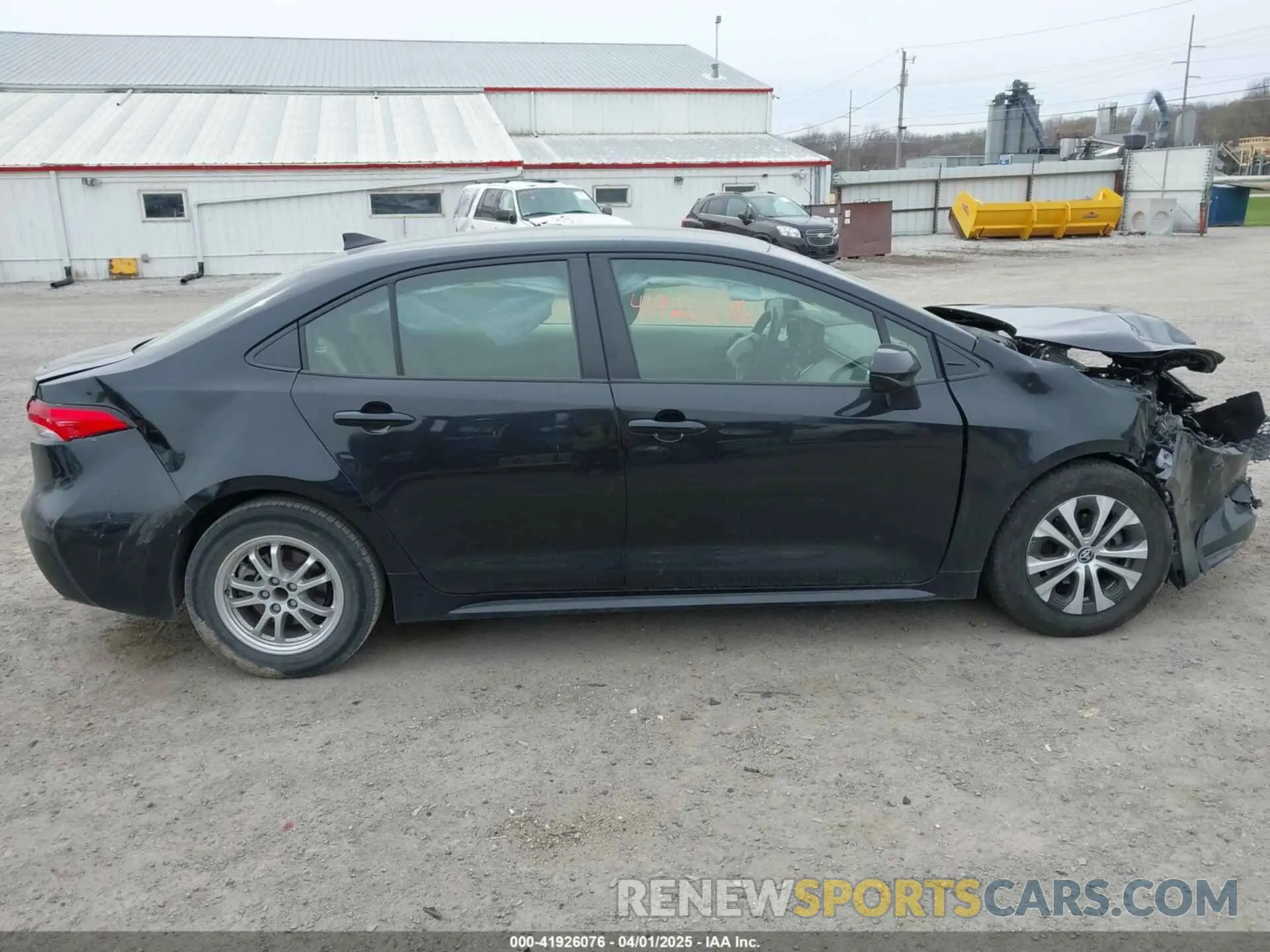13 fotografías del automóvil dañado JTDEAMDE3NJ055155 TOYOTA COROLLA 2022