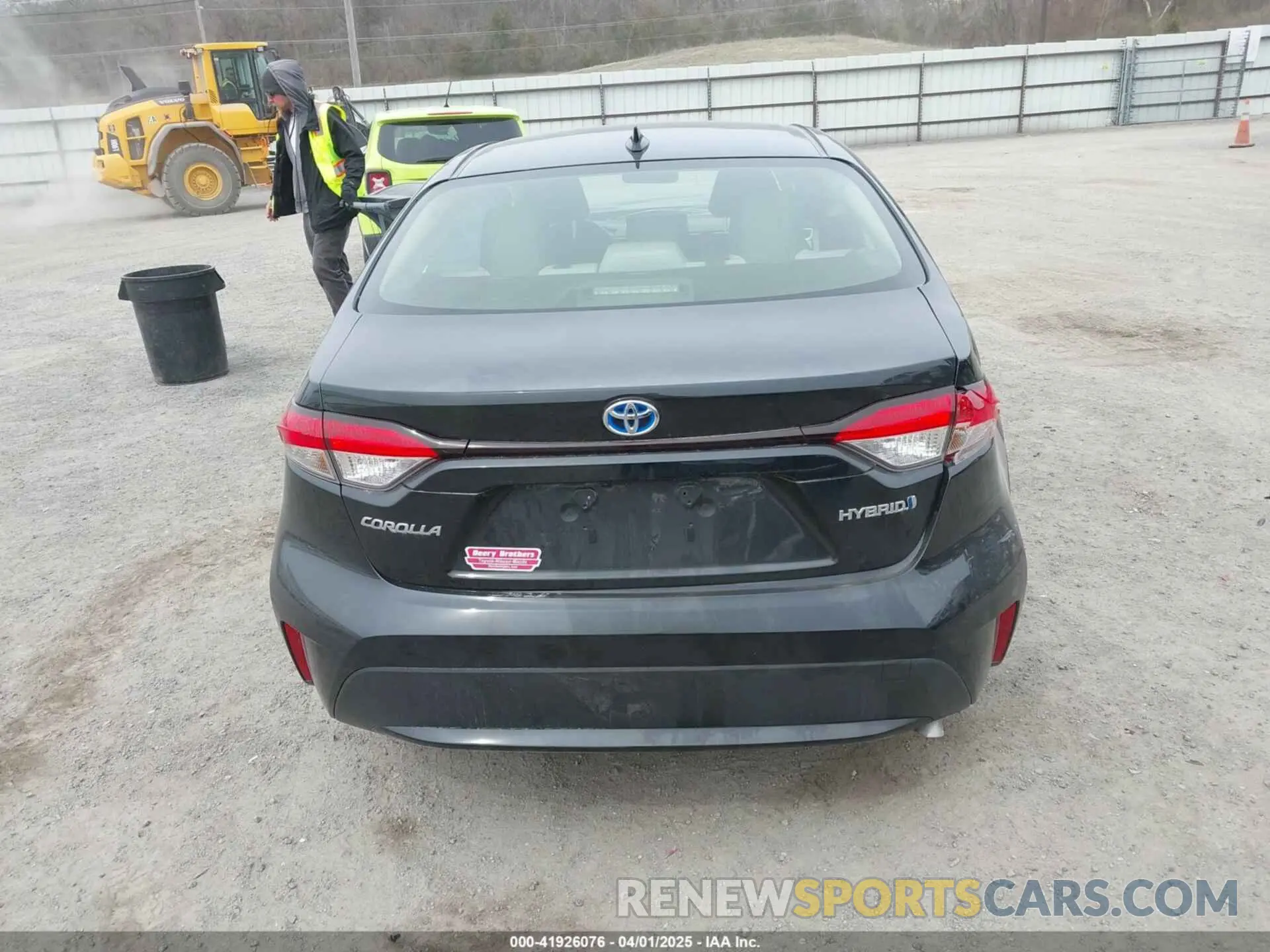 16 fotografías del automóvil dañado JTDEAMDE3NJ055155 TOYOTA COROLLA 2022