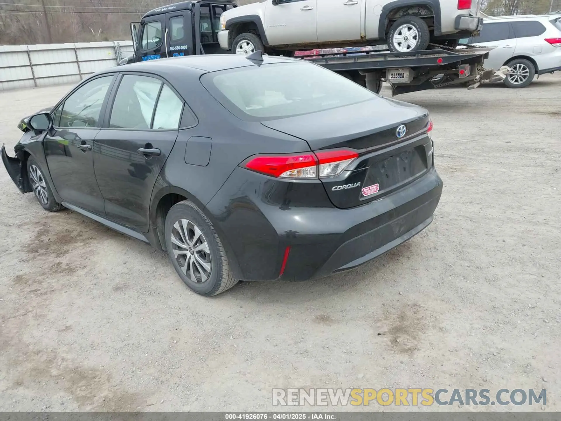 3 fotografías del automóvil dañado JTDEAMDE3NJ055155 TOYOTA COROLLA 2022