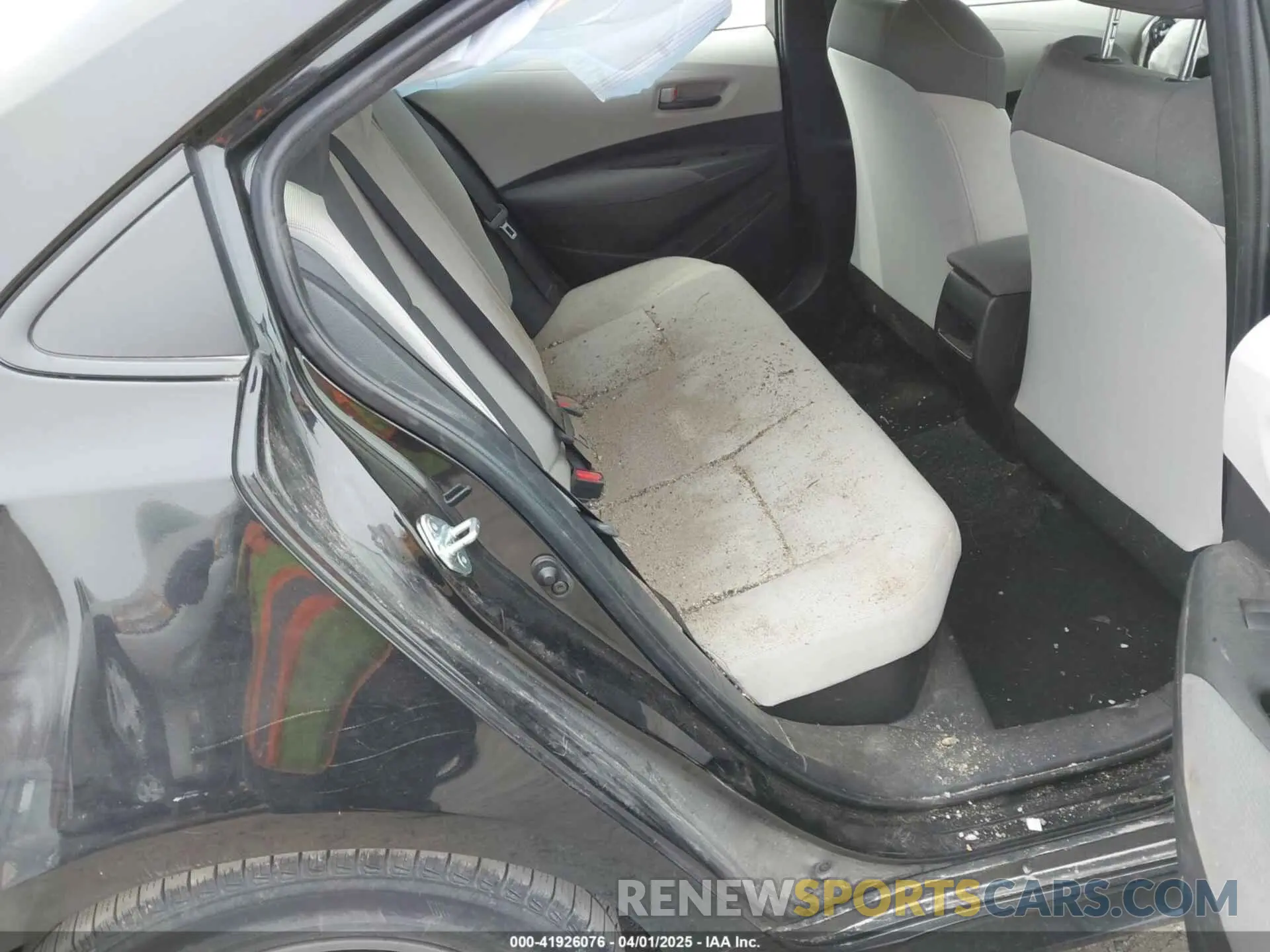8 fotografías del automóvil dañado JTDEAMDE3NJ055155 TOYOTA COROLLA 2022