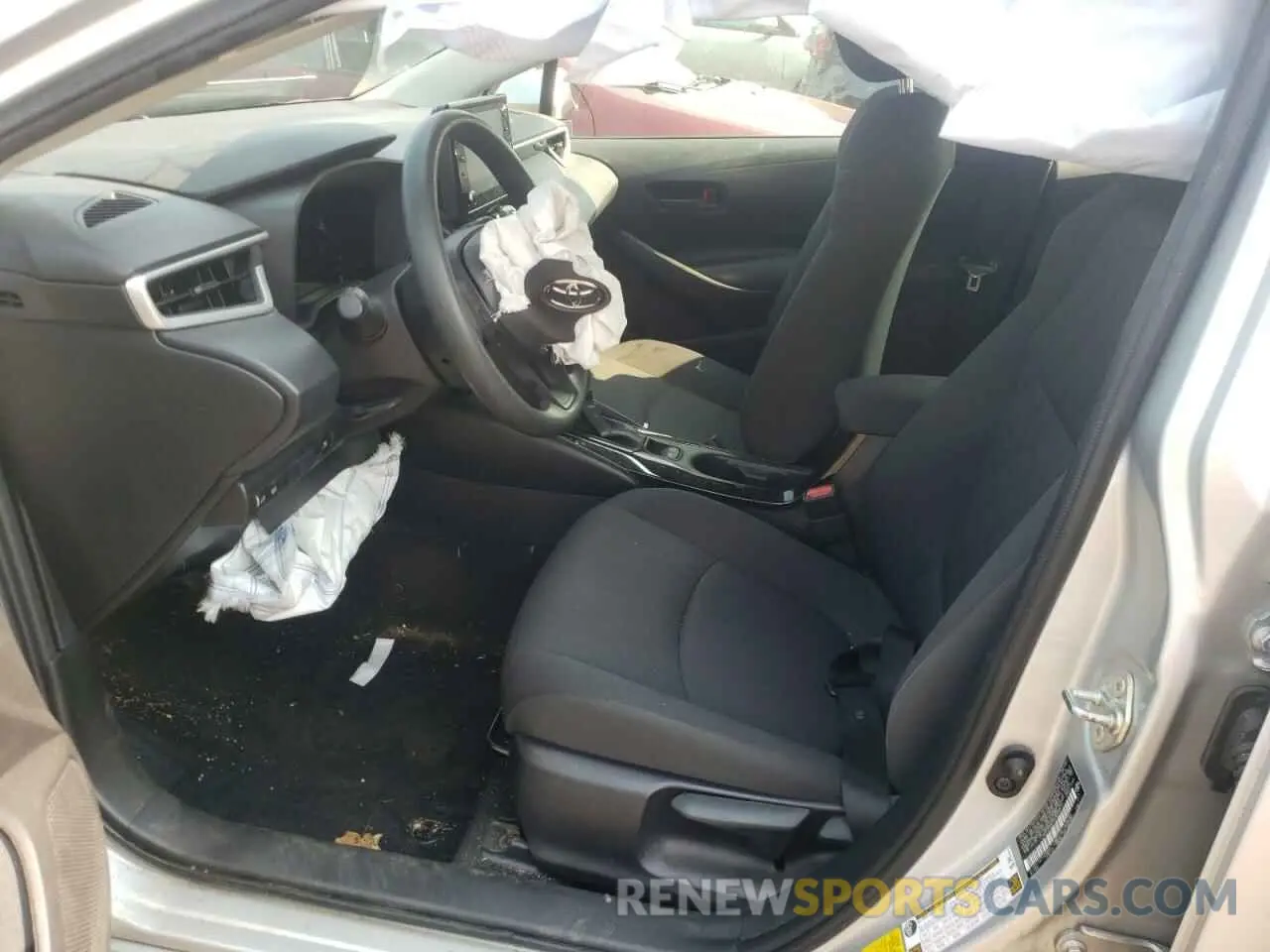 7 fotografías del automóvil dañado JTDEAMDE4N3009970 TOYOTA COROLLA 2022