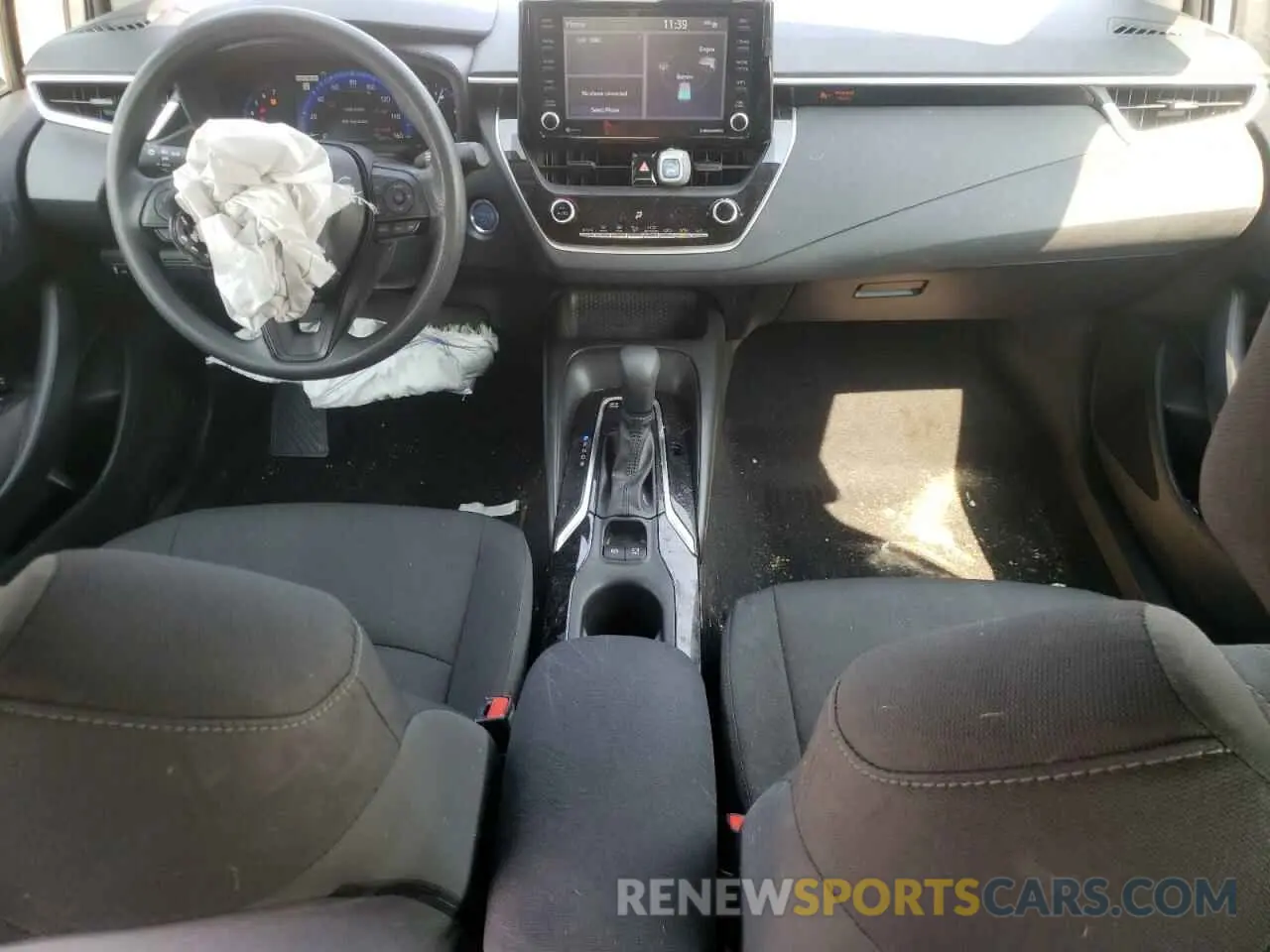 8 fotografías del automóvil dañado JTDEAMDE4N3009970 TOYOTA COROLLA 2022