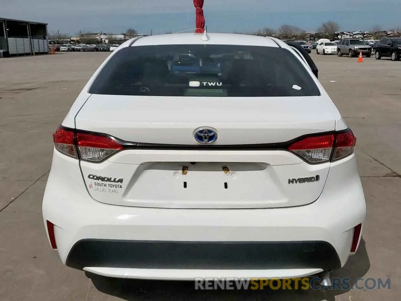 6 fotografías del automóvil dañado JTDEAMDE4NJ040406 TOYOTA COROLLA 2022