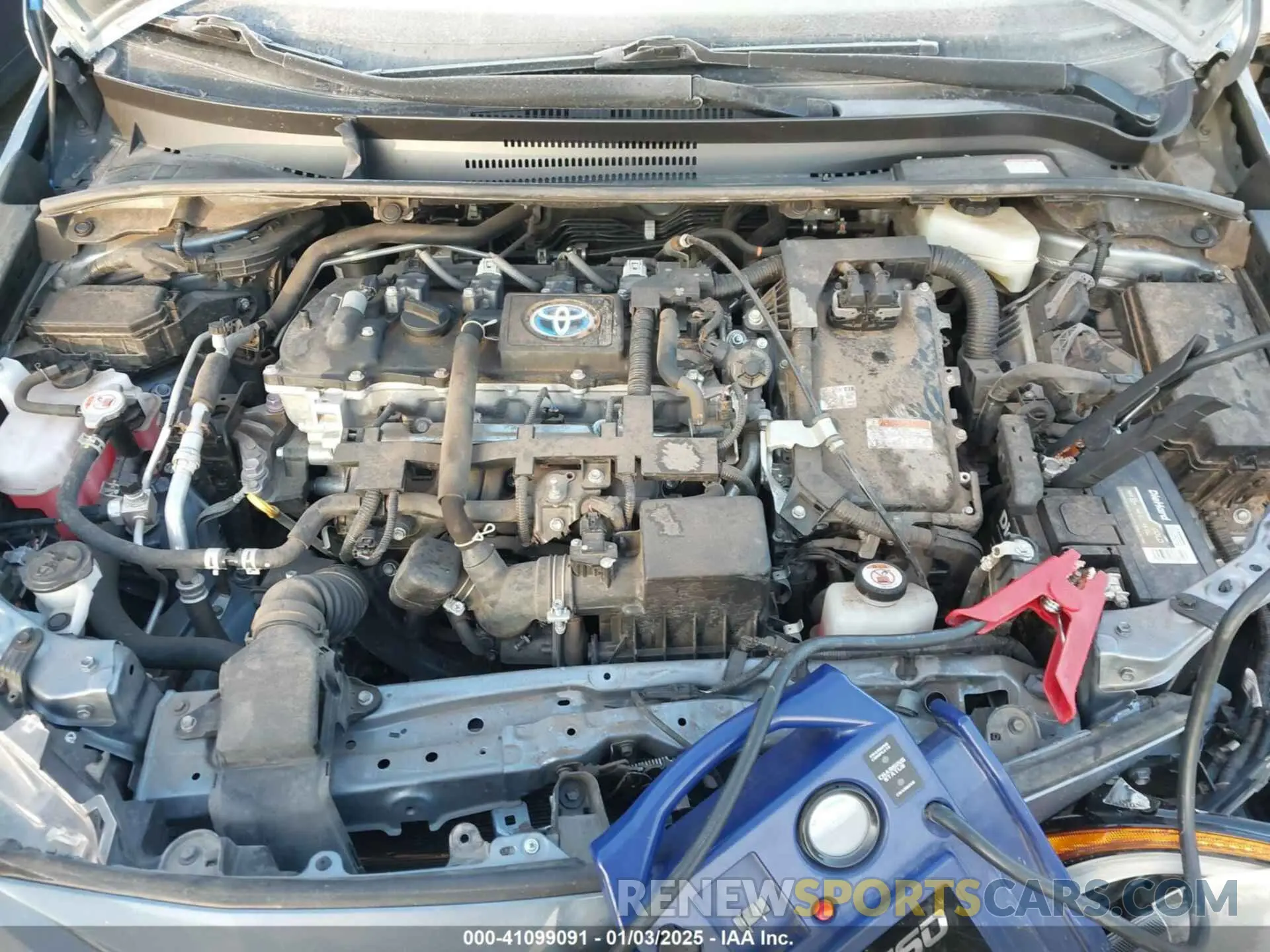 10 fotografías del automóvil dañado JTDEAMDE4NJ042169 TOYOTA COROLLA 2022