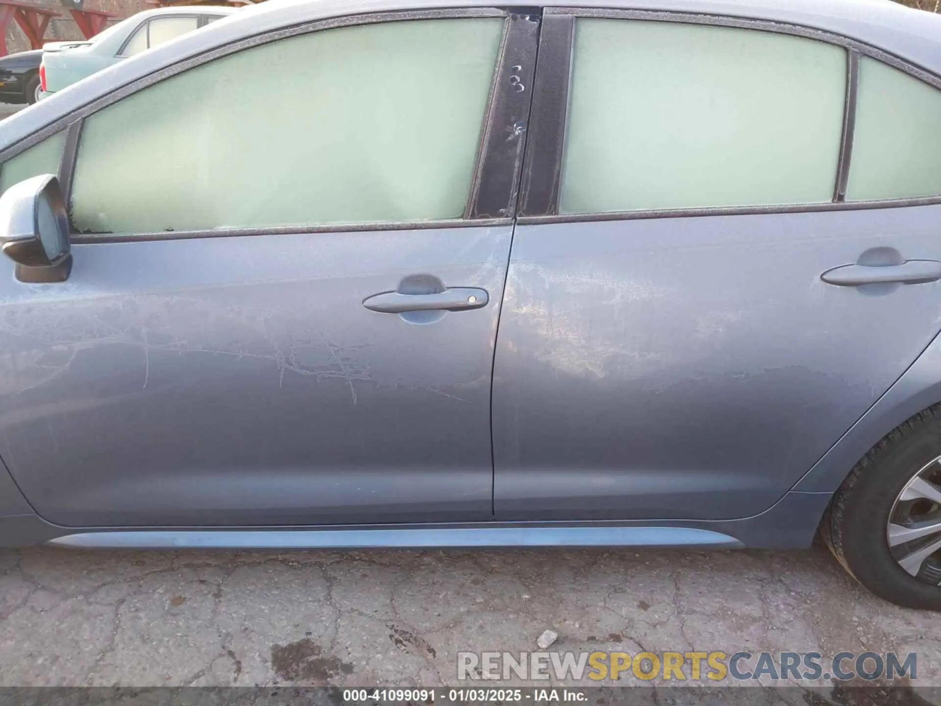 14 fotografías del automóvil dañado JTDEAMDE4NJ042169 TOYOTA COROLLA 2022