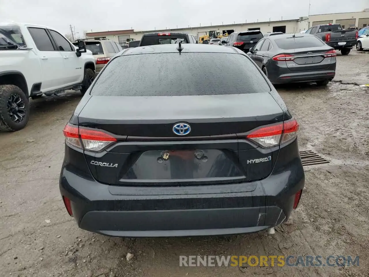 6 fotografías del automóvil dañado JTDEAMDE4NJ042463 TOYOTA COROLLA 2022