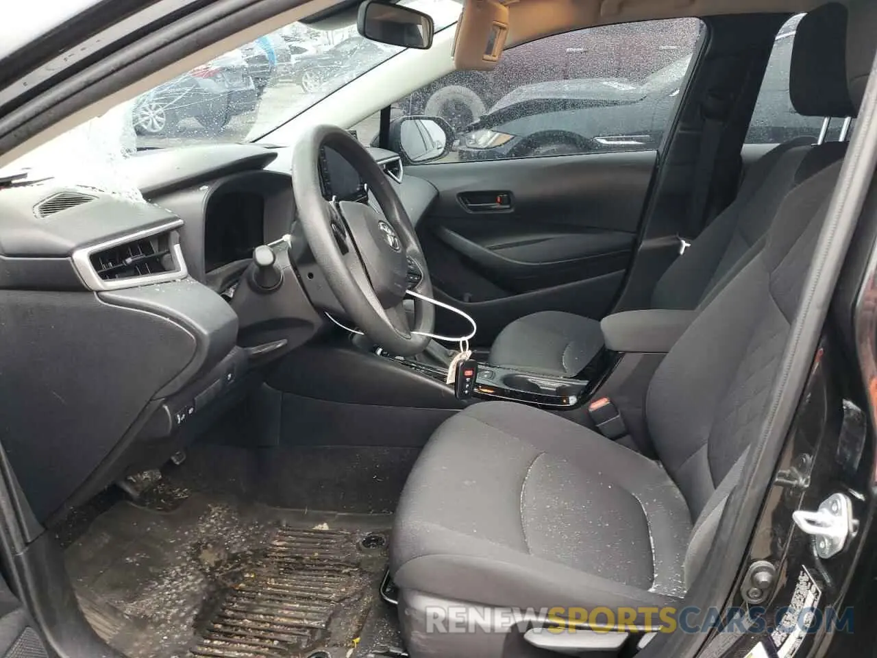 7 fotografías del automóvil dañado JTDEAMDE4NJ042463 TOYOTA COROLLA 2022