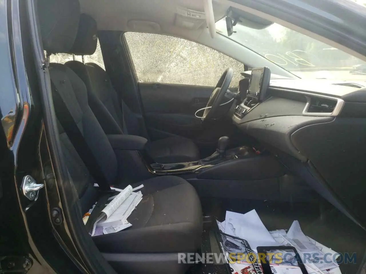 5 fotografías del automóvil dañado JTDEAMDE4NJ047985 TOYOTA COROLLA 2022