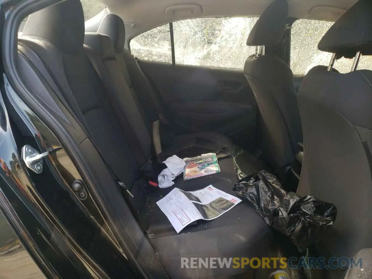 6 fotografías del automóvil dañado JTDEAMDE4NJ047985 TOYOTA COROLLA 2022