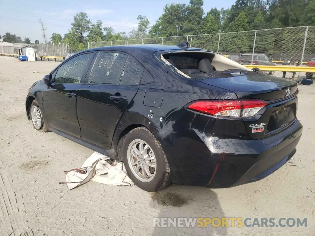 9 fotografías del automóvil dañado JTDEAMDE4NJ047985 TOYOTA COROLLA 2022