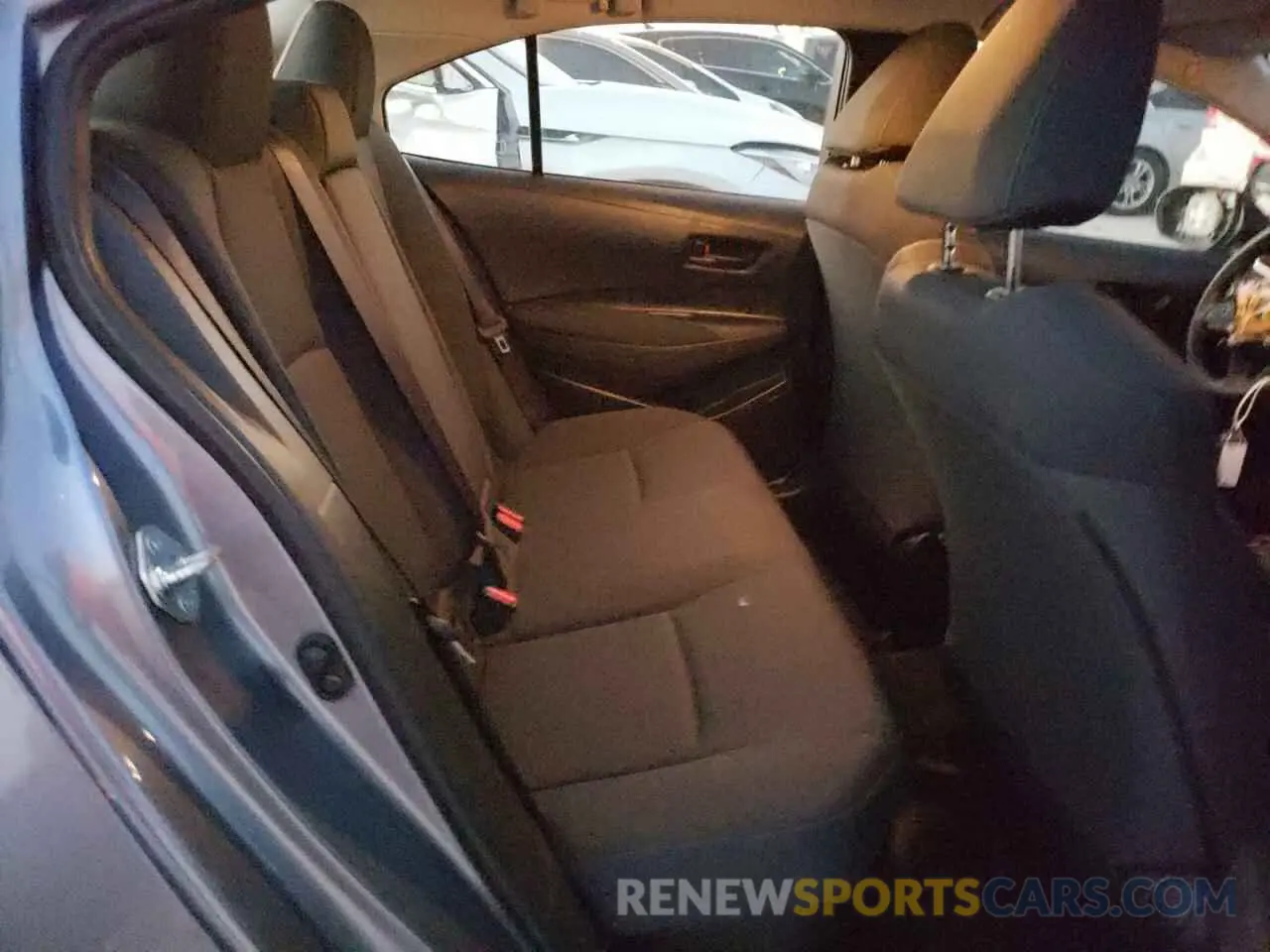 10 fotografías del automóvil dañado JTDEAMDE4NJ054774 TOYOTA COROLLA 2022