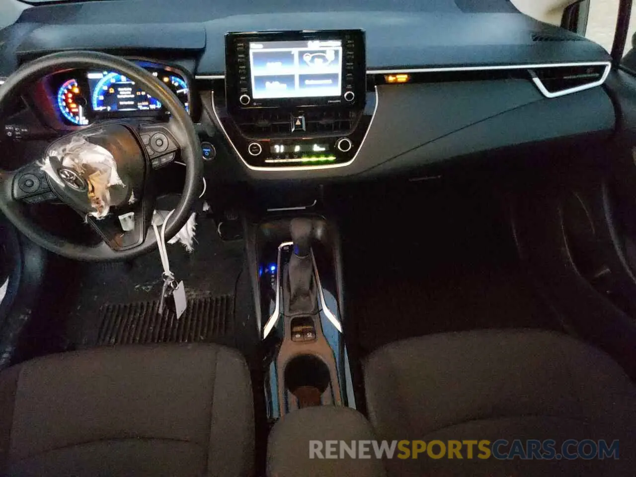 8 fotografías del automóvil dañado JTDEAMDE4NJ054774 TOYOTA COROLLA 2022