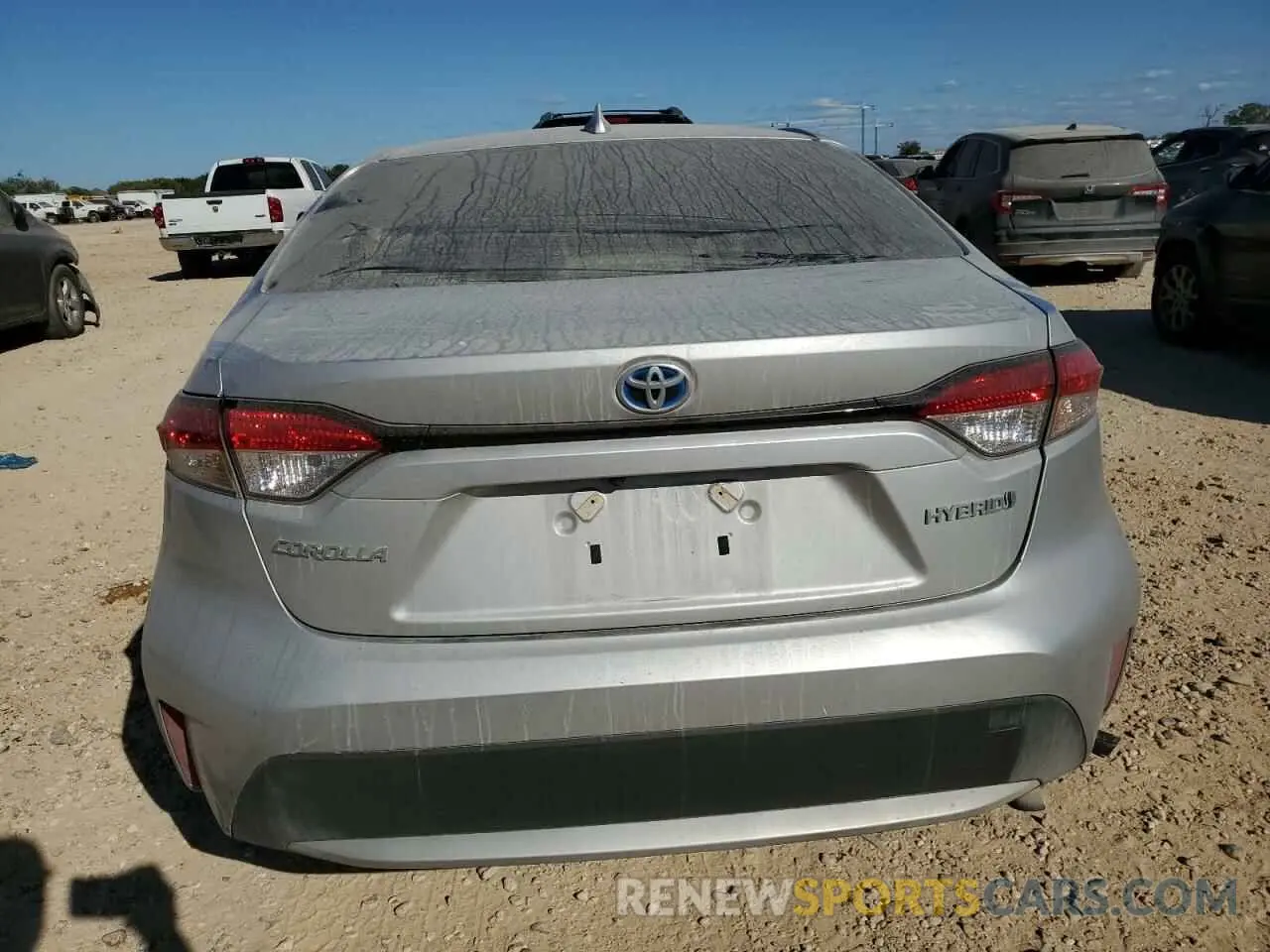 6 fotografías del automóvil dañado JTDEAMDE5N3001179 TOYOTA COROLLA 2022