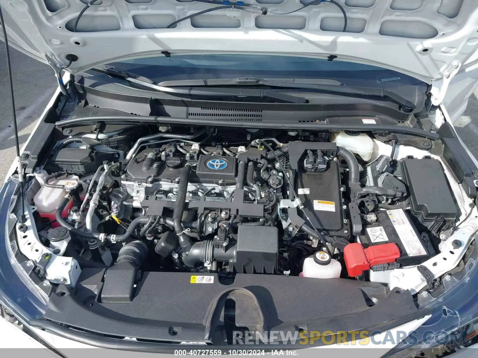 10 fotografías del automóvil dañado JTDEAMDE5N3002512 TOYOTA COROLLA 2022