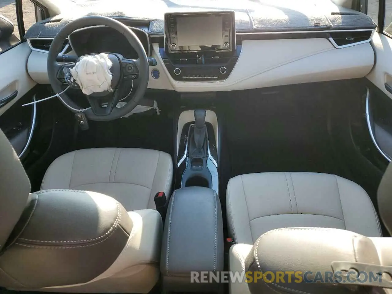 8 fotografías del automóvil dañado JTDEAMDE5N3004633 TOYOTA COROLLA 2022