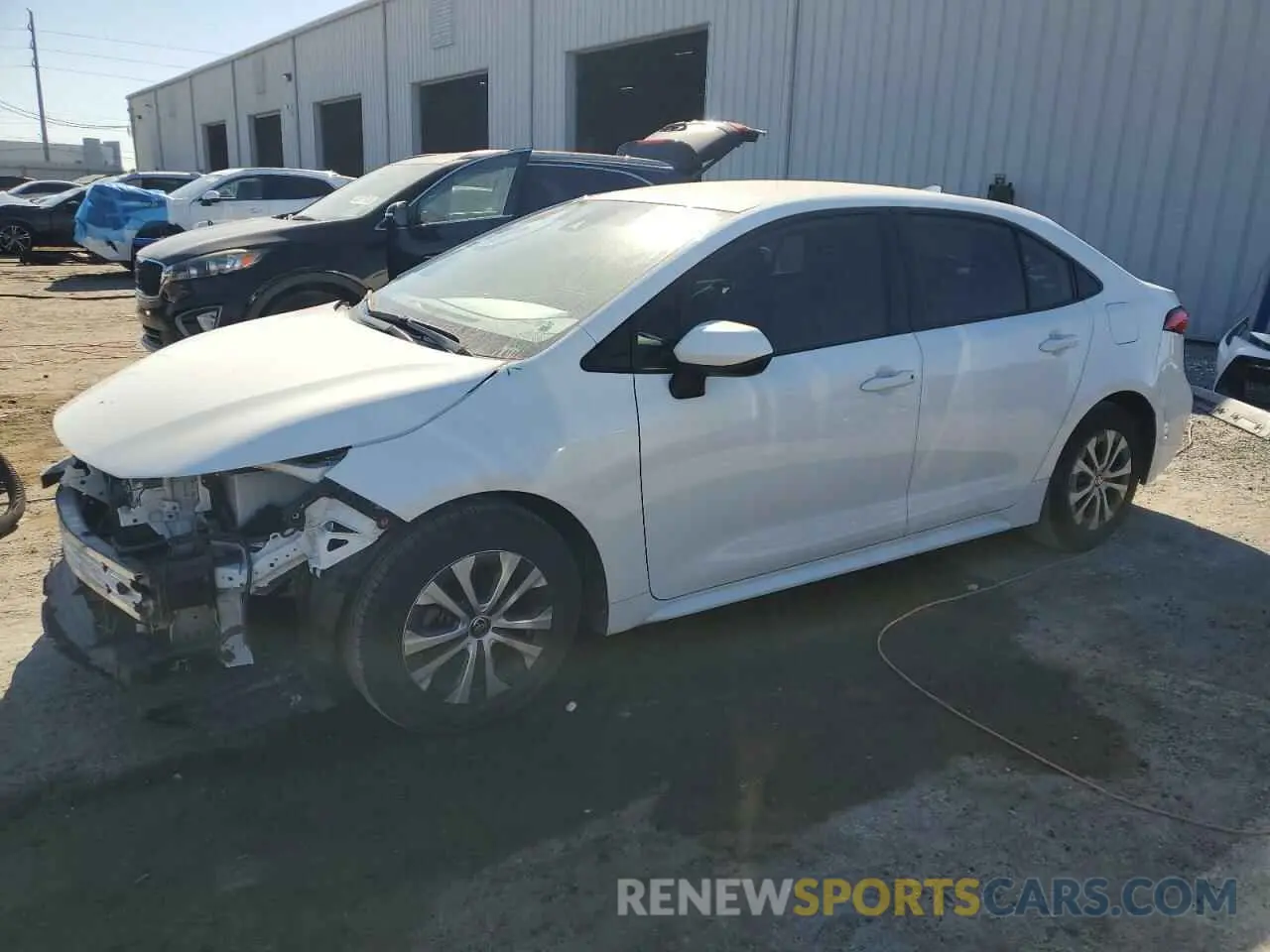 1 fotografías del automóvil dañado JTDEAMDE5N3010920 TOYOTA COROLLA 2022