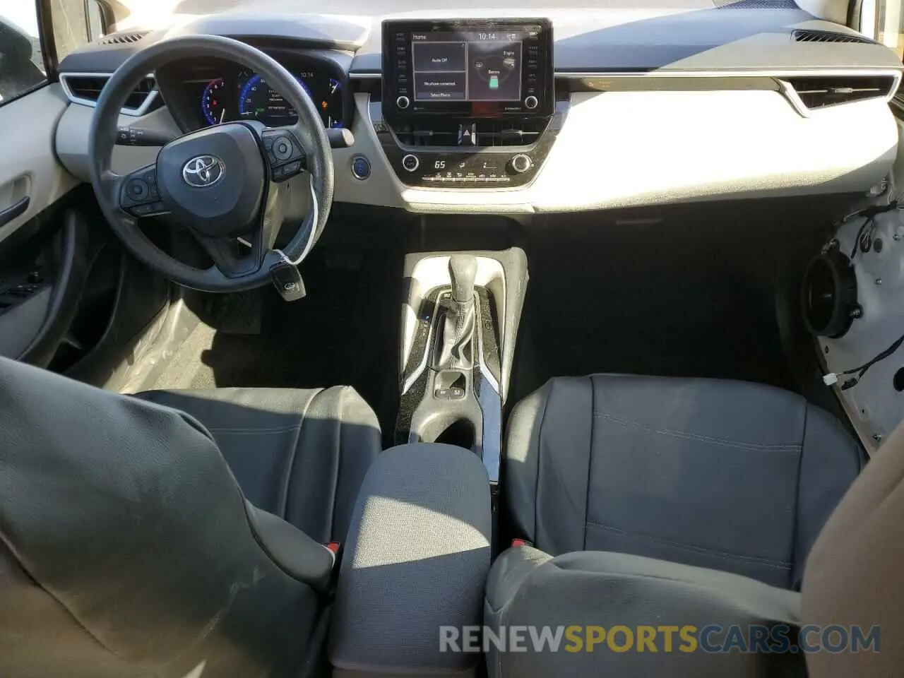 8 fotografías del automóvil dañado JTDEAMDE5N3010920 TOYOTA COROLLA 2022