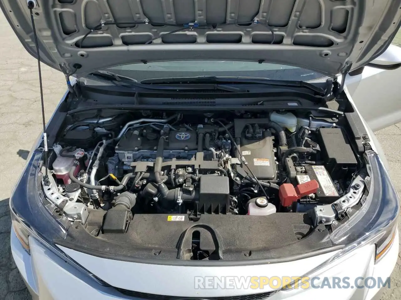 11 fotografías del automóvil dañado JTDEAMDE5N3011145 TOYOTA COROLLA 2022