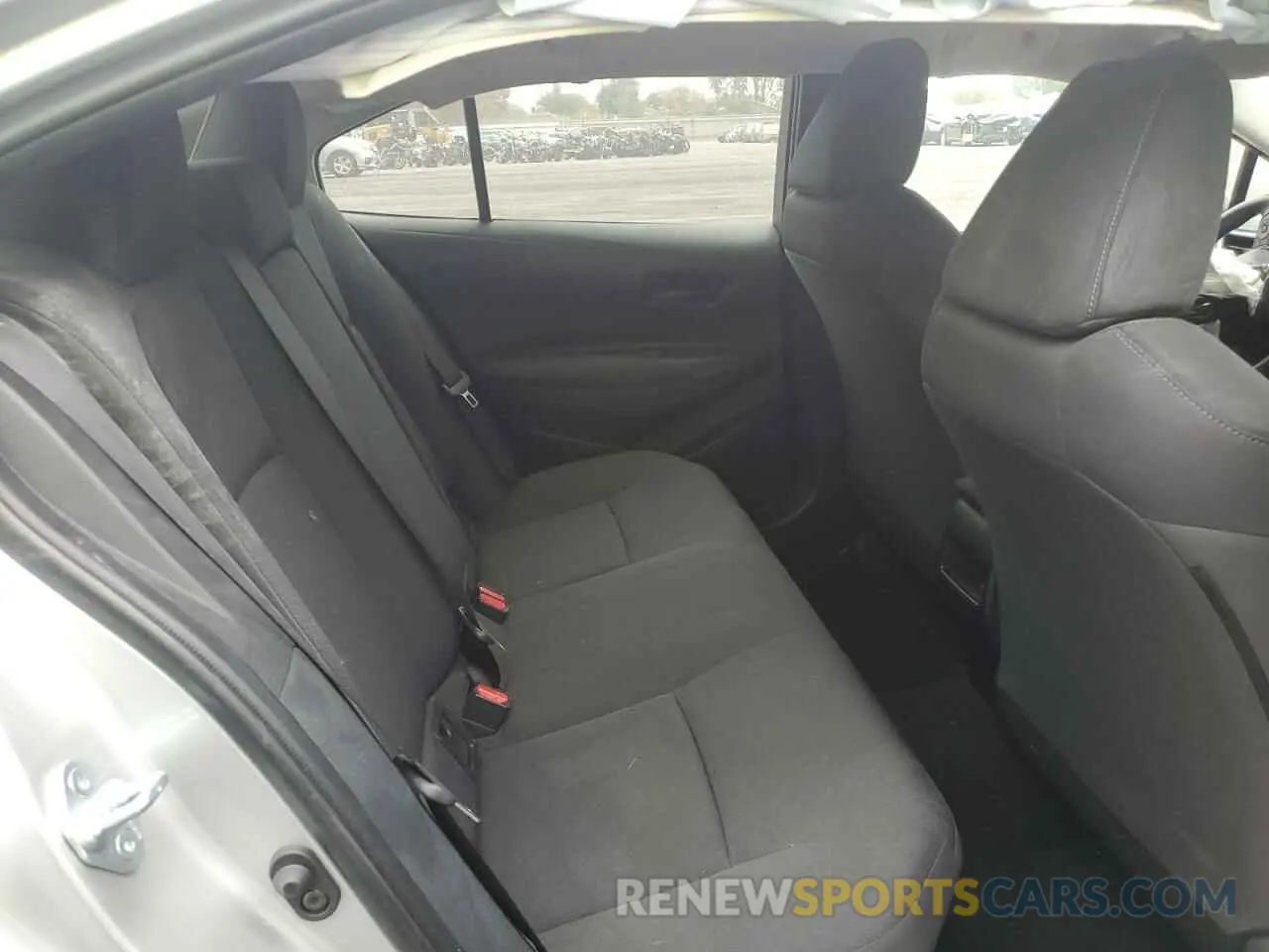 10 fotografías del automóvil dañado JTDEAMDE5NJ036087 TOYOTA COROLLA 2022