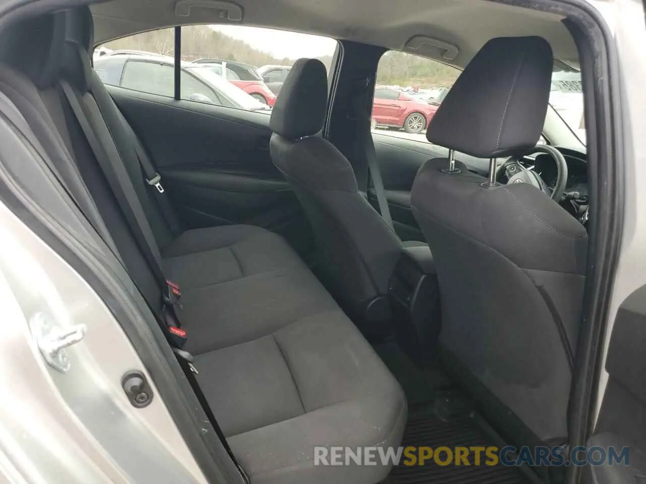 10 fotografías del automóvil dañado JTDEAMDE5NJ043461 TOYOTA COROLLA 2022