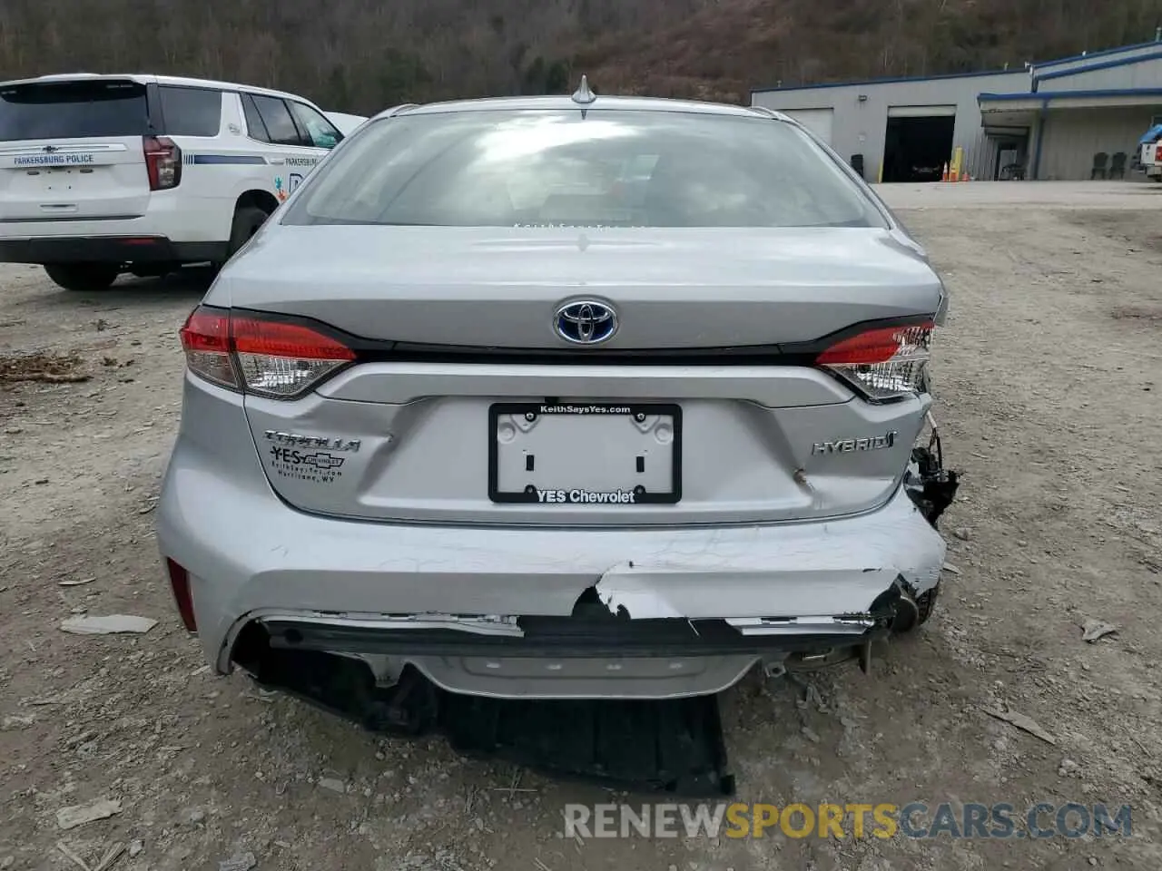6 fotografías del automóvil dañado JTDEAMDE5NJ043461 TOYOTA COROLLA 2022