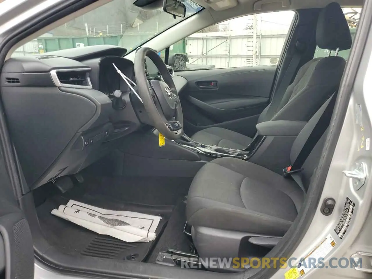 7 fotografías del automóvil dañado JTDEAMDE5NJ043461 TOYOTA COROLLA 2022