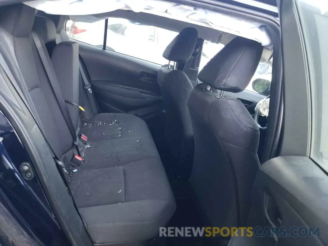 10 fotografías del automóvil dañado JTDEAMDE5NJ050619 TOYOTA COROLLA 2022