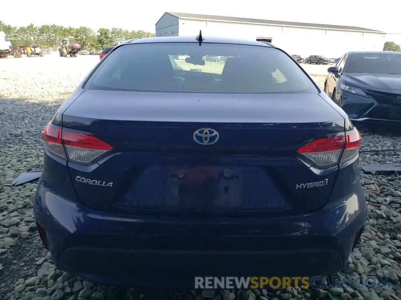 6 fotografías del automóvil dañado JTDEAMDE5NJ050619 TOYOTA COROLLA 2022