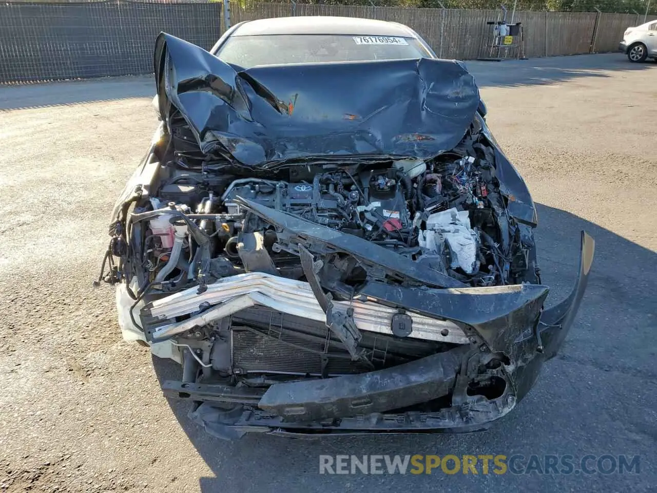 5 fotografías del automóvil dañado JTDEAMDE5NJ057733 TOYOTA COROLLA 2022