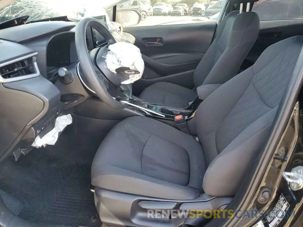 7 fotografías del automóvil dañado JTDEAMDE5NJ057733 TOYOTA COROLLA 2022