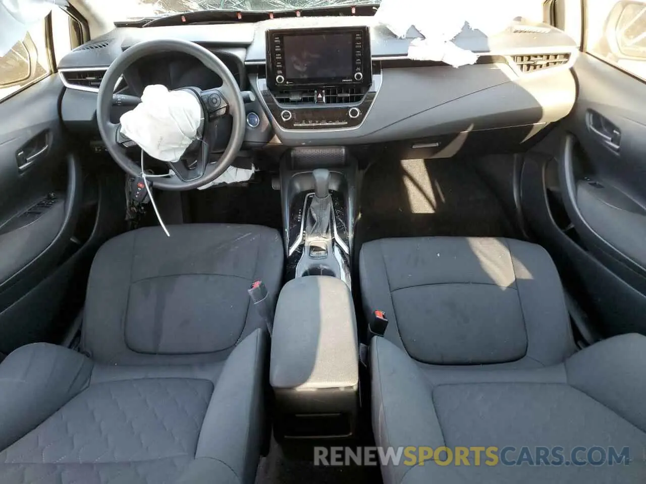 8 fotografías del automóvil dañado JTDEAMDE5NJ057733 TOYOTA COROLLA 2022