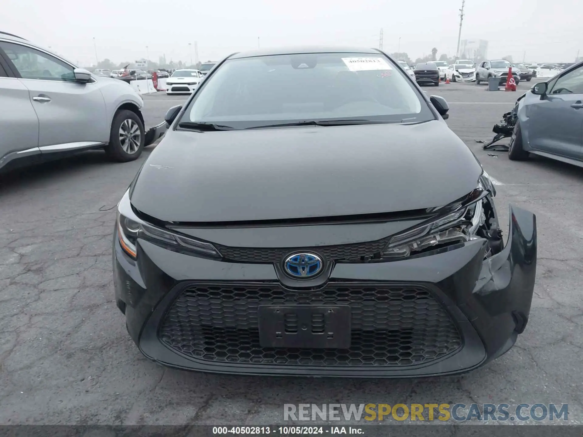 12 fotografías del automóvil dañado JTDEAMDE5NJ058140 TOYOTA COROLLA 2022
