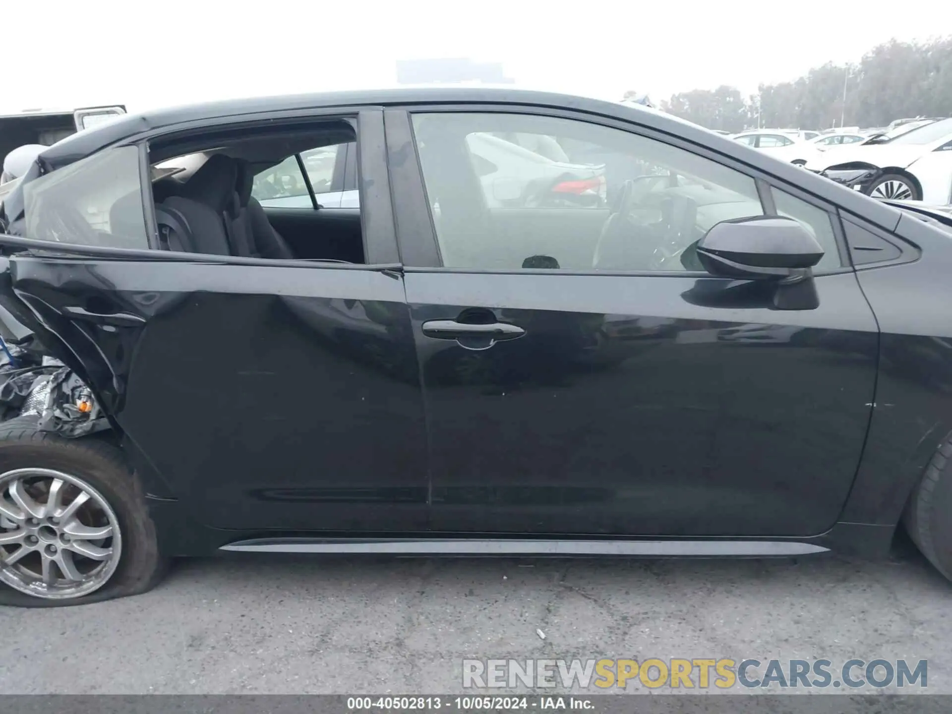 13 fotografías del automóvil dañado JTDEAMDE5NJ058140 TOYOTA COROLLA 2022