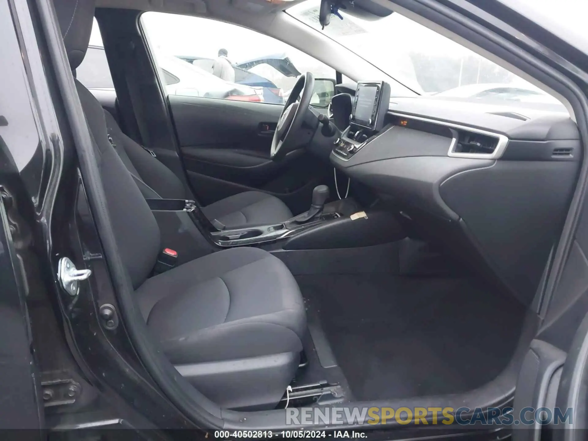 5 fotografías del automóvil dañado JTDEAMDE5NJ058140 TOYOTA COROLLA 2022