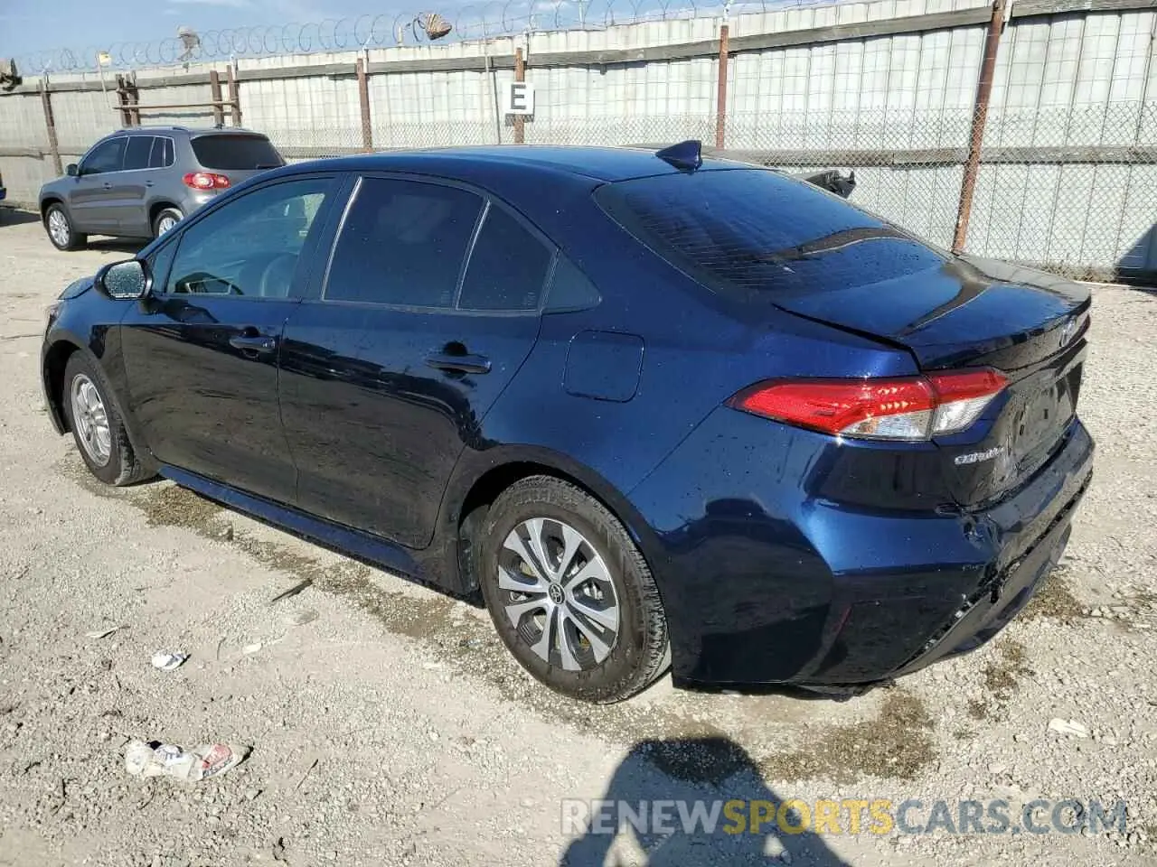 2 fotografías del automóvil dañado JTDEAMDE5NJ058767 TOYOTA COROLLA 2022