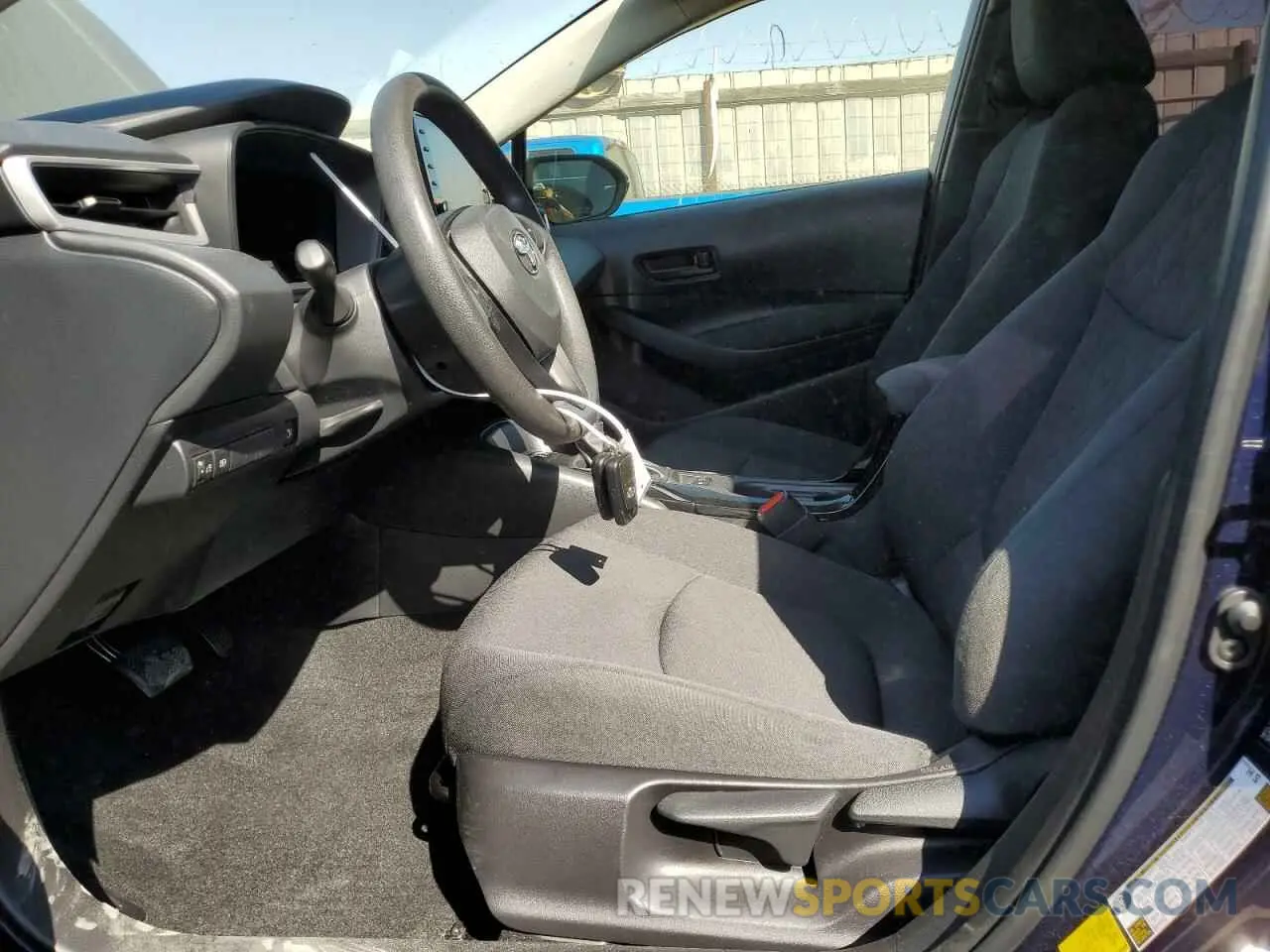 7 fotografías del automóvil dañado JTDEAMDE5NJ058767 TOYOTA COROLLA 2022