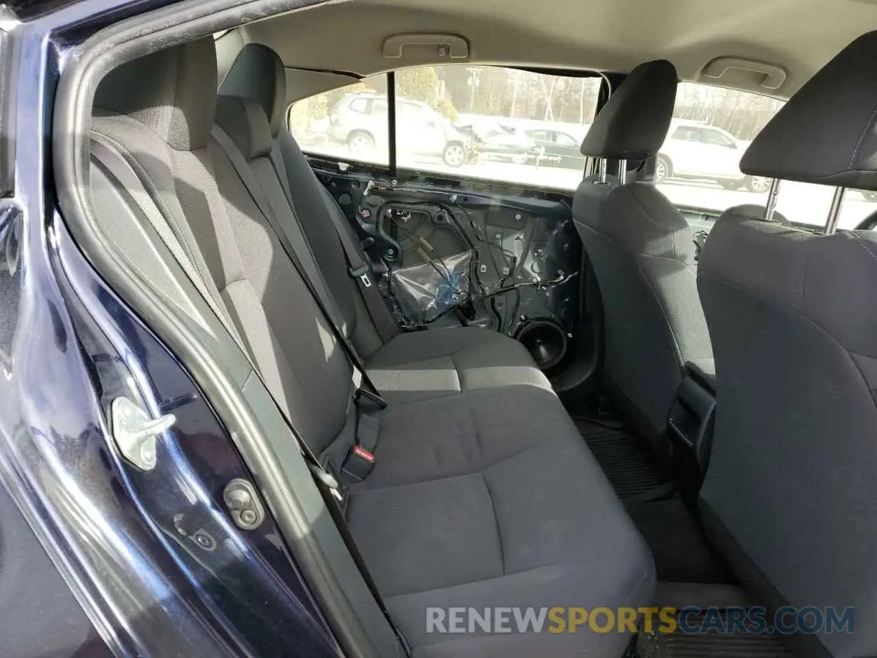 10 fotografías del automóvil dañado JTDEAMDE5NJ060650 TOYOTA COROLLA 2022