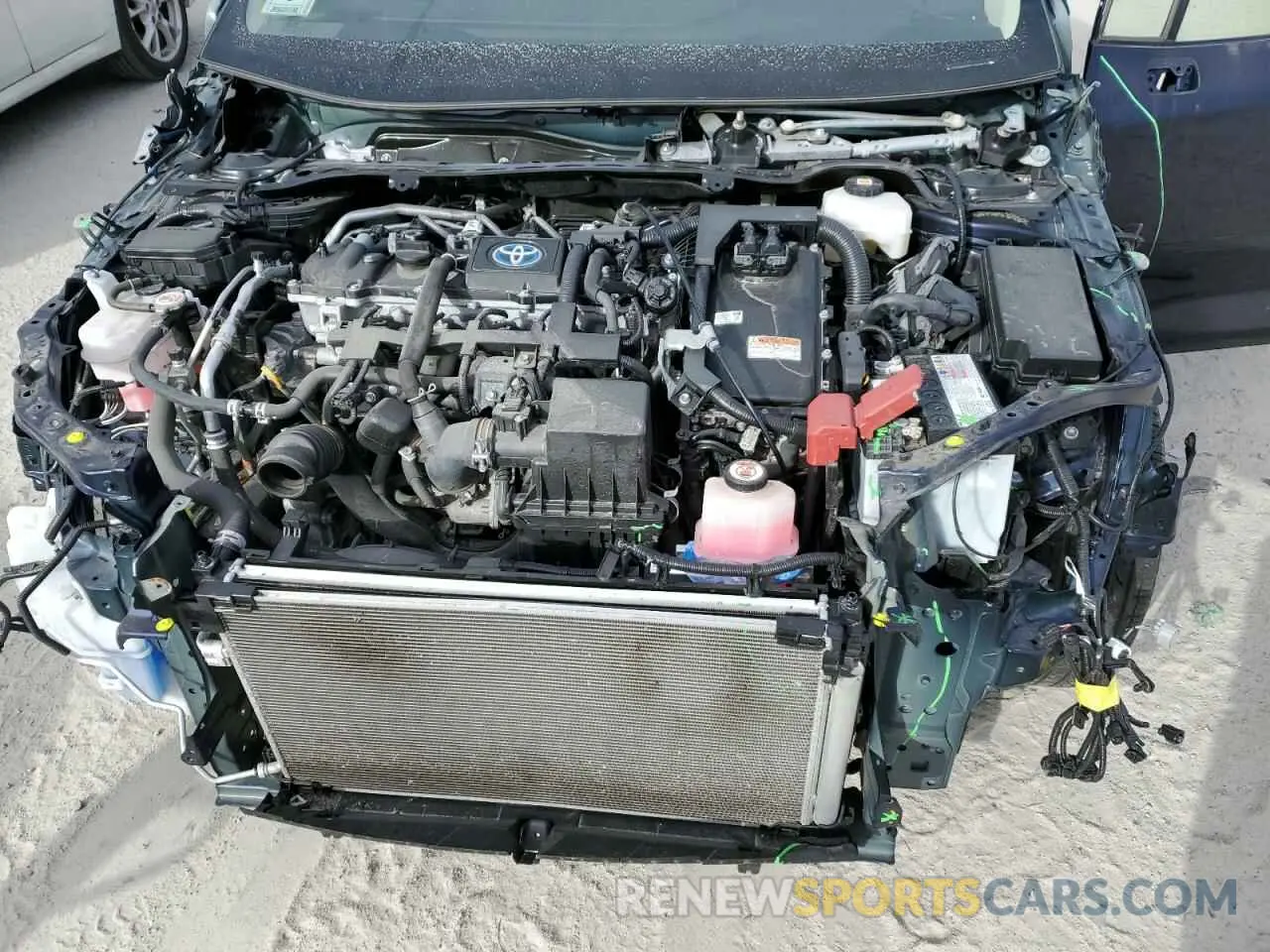 11 fotografías del automóvil dañado JTDEAMDE5NJ060650 TOYOTA COROLLA 2022