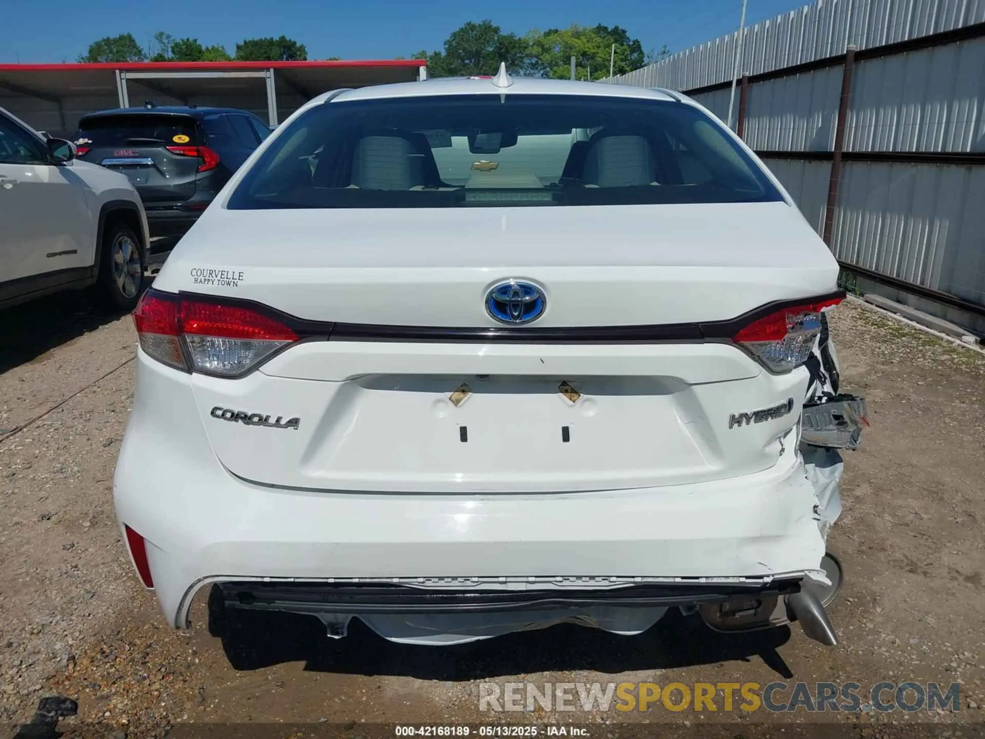 17 fotografías del automóvil dañado JTDEAMDE6N3002227 TOYOTA COROLLA 2022
